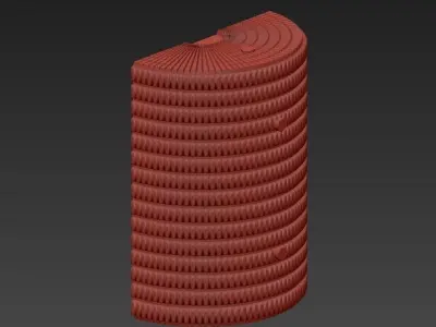 Wall Lamp Elix 3D model