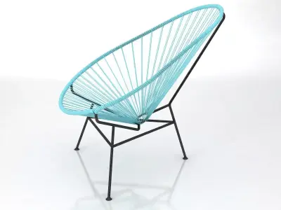 Acapulco hammock chair 3D model