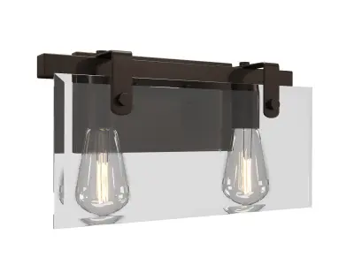 Progress Lighting Glayse 2-Light P300106 3D model