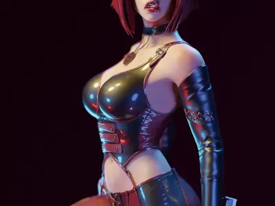 Blood Rayne by E S Monster 3D print model