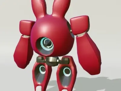 BUNNYBOT the Mecha 3D model