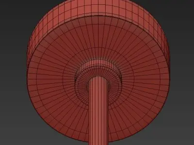 Stilio Uno Pendant Lamp LED 3D model