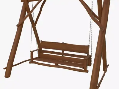 Garden swing 3D model