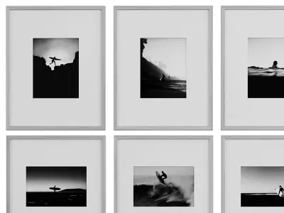 Picture Frame Set 3 3D model