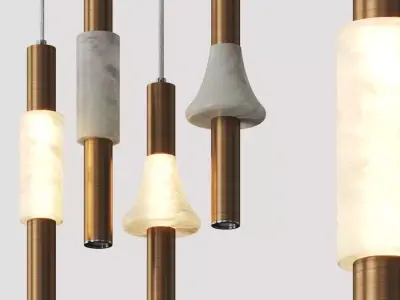 Lampatron Olavia Pendant Lamps 3D model