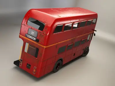  Aged Routemaster Classic London Bus 
