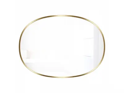 Mirror in a metal frame GZ-M1081 3D model