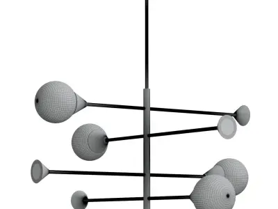 Giorgetti NEW KENDAMA Hanging lamp 3D model