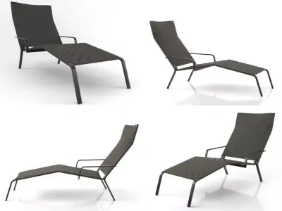 Rest Lounger 3D model