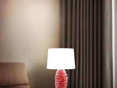 Table Lamp 3D print model 12