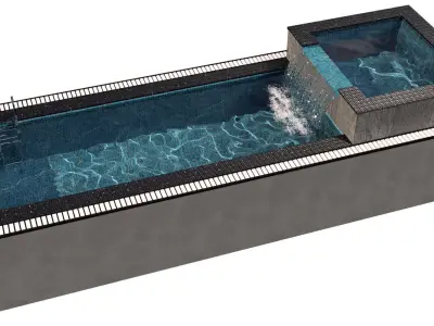 SWIMMING POOL NO41 A 3D model