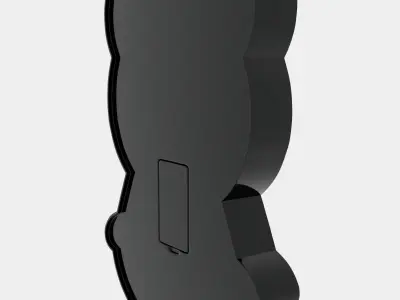 Panda-shaped night light 3D model