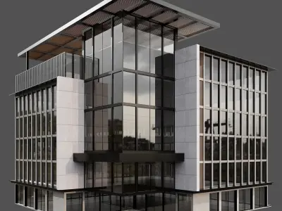 RESIDENTIAL BUILDING NO82 A 3D model