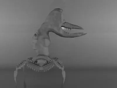 scrab model creature 3D model