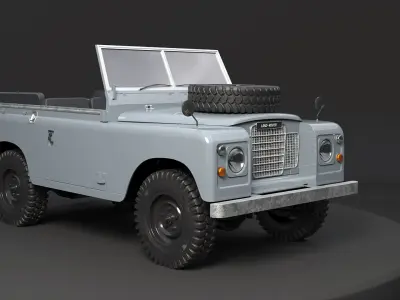  Land Rover Series III Short Wheel Base Convertible 