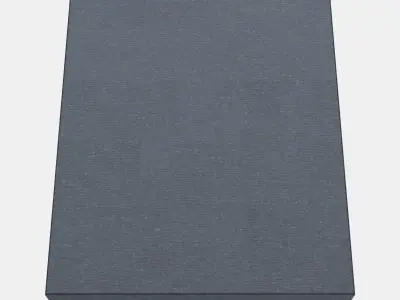 TJOG Storage box with lid 2 Low-poly 3D model