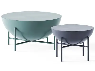Coffee Tables Darbuka by CB2 3D model