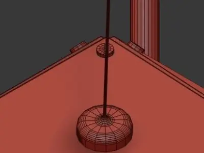 WELLES Central Chandelier von Gabriel Scott 3D model