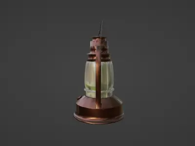 Simple Lantern Free low-poly 3D model
