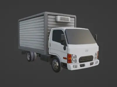 Hyundai HD 45 Low-poly 3D model
