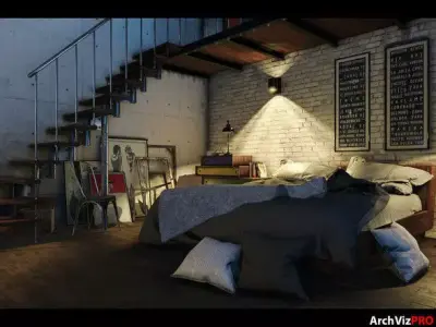 ArchVizPRO Interior Vol 2 Low-poly 3D model