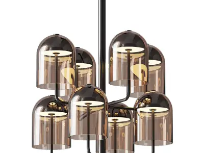 Venicem Doma Chandelier 3D model