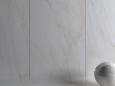 Wall Tiles Museum Gioia Gold 160x320 Set 1 Texture