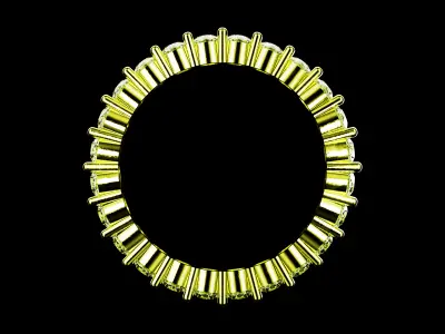 Eternity ring US and EU ring size