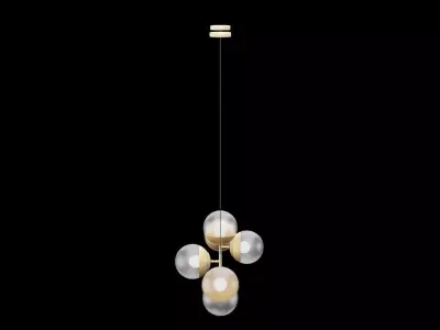 Ceiling Lamp Low-poly 3D model shop
