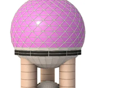 Pearl Tower 3D model