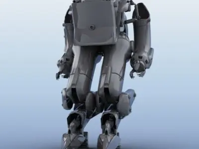 Robot 03 3D model