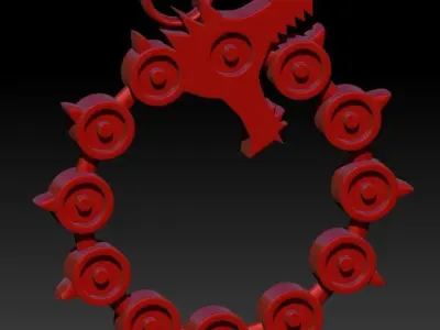 WRATH DRAGON from 7 Deadly SINS 3D print model