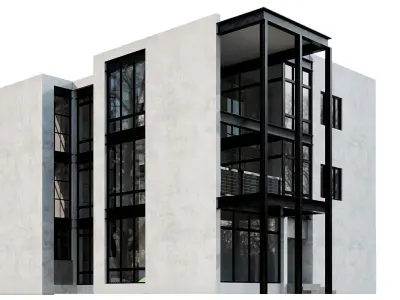 RESIDENTIAL BUILDING NO34 A 3D model