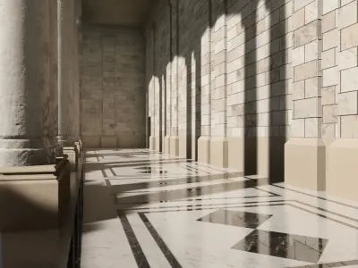 Palacio de Bellas Artes 3D model