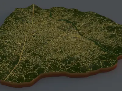 Aba Nigiria 3D model
