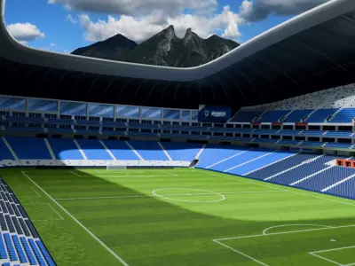 BBVA Stadium 3D 3D model