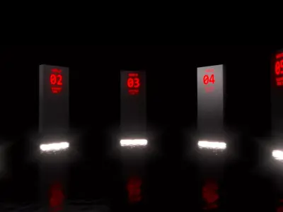  Seele  Neon Genesis Evangelion Low-poly 3D model