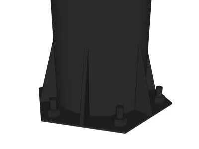 Lamp Post - Light Pole - Light Post - Street Light - Group 13 3D model