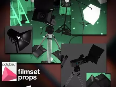 Filmset Props 3D model