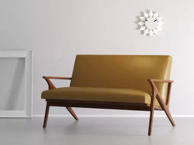 Cavett Loveseat 3D model