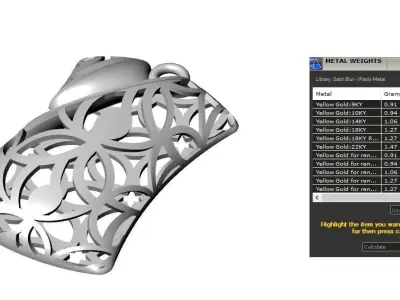 Half set 0022 3D print model
