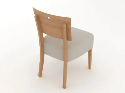 Dining Room Chair 005 3D model