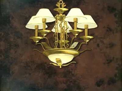 58 Classic Lamps Collection 3D model  3D model