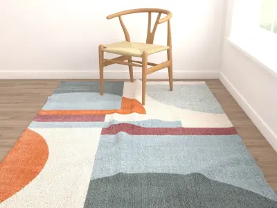 Rugs No 756 Low-poly 3D model