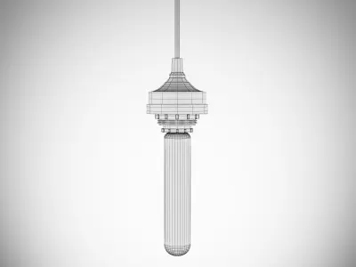 Edison Oculo Pendant Light  3D model