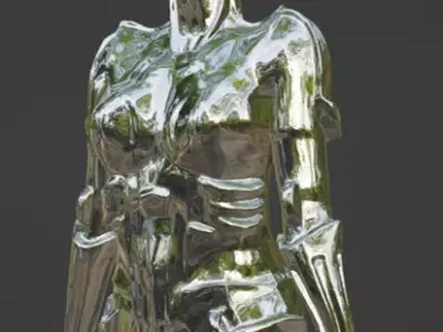 Metropolis Maria Fan Art 3D model