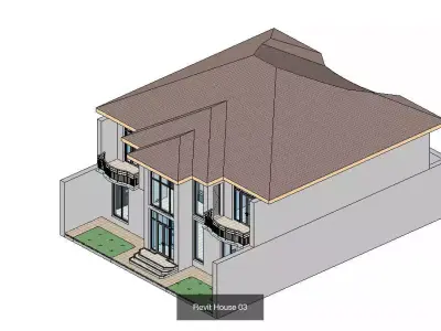 House collection models 3D Model Pack
