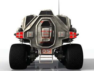 ATV - MR5 - Moon Buggy 3D model