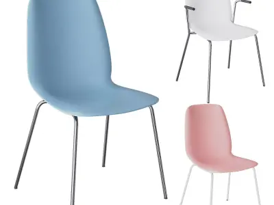 LEIFARNE dining chair - light 3D model