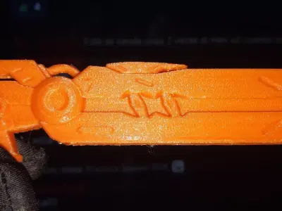 sci-fi Gun stl - ZebaxtianVR 3D print model